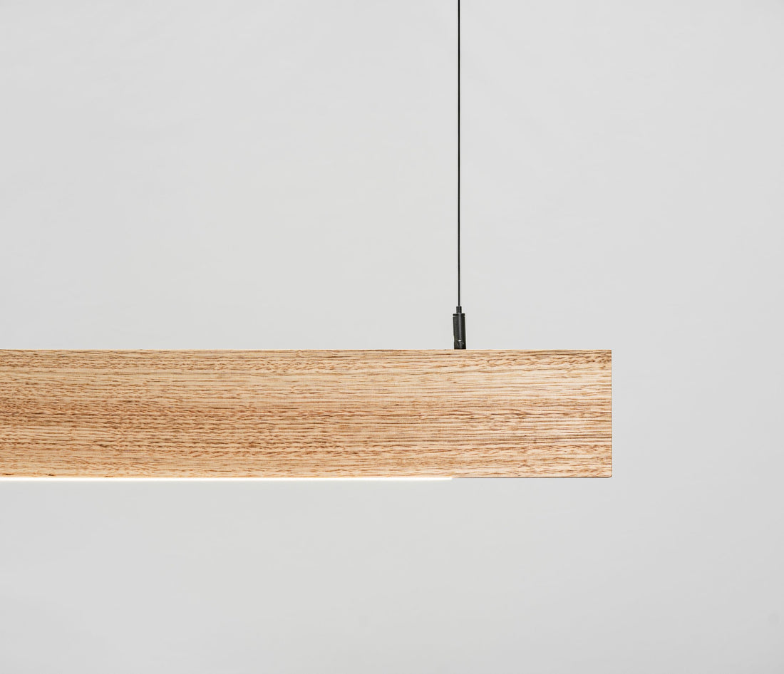 Beam - Linear Timber LED Pendant