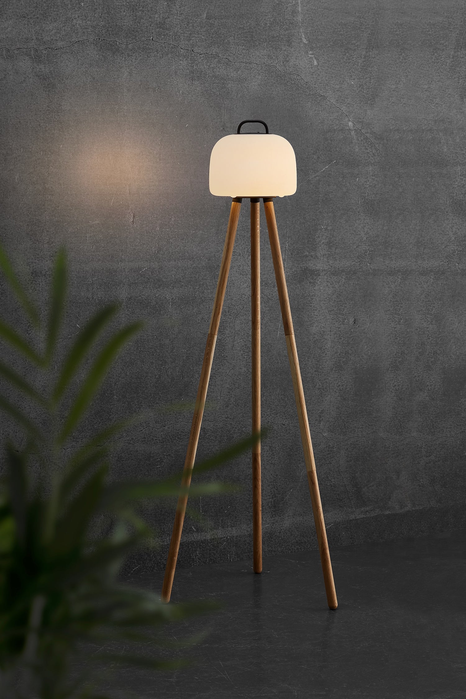 Kettle Tripod 100 / Black &amp; Bamboo Legs